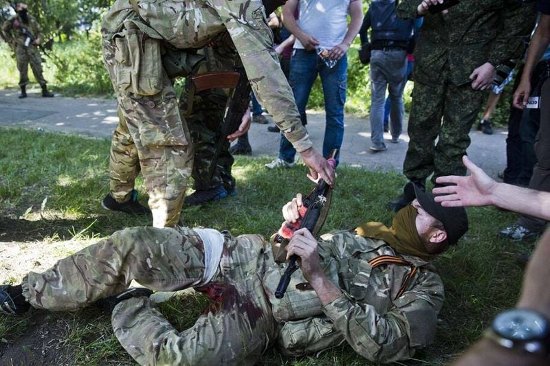 Дранг нах Остен (сто двухсотых без приказа) Украинская армия дала террористам время дожить до утра 