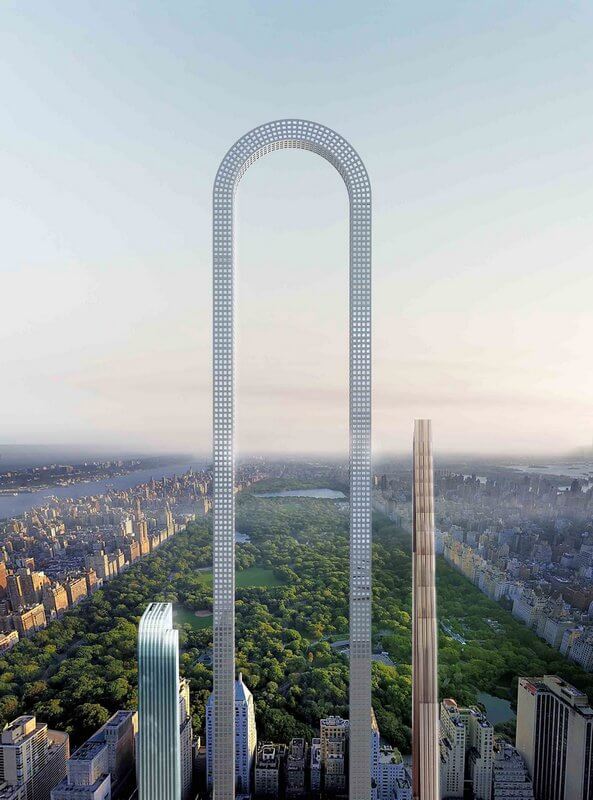 В Нью-Йорке появится самый длинный небоскреб в мире . ФОТО